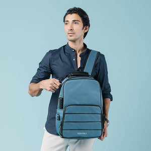 Rossi-Laptop Backpack-Teal