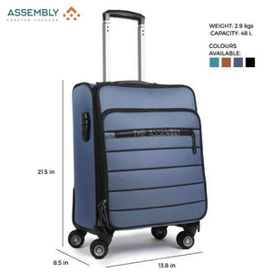 Clooney-Cabin Luggage-Blue