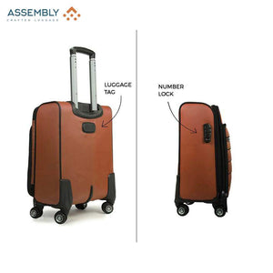 Clooney-Cabin Luggage-Rust