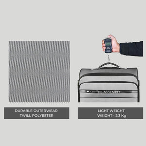 Valise-Overnighter Luggage-Grey